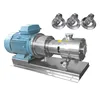 Stainless steel inline high shear mixer pump,rotor and stator inline homogenizer for milk