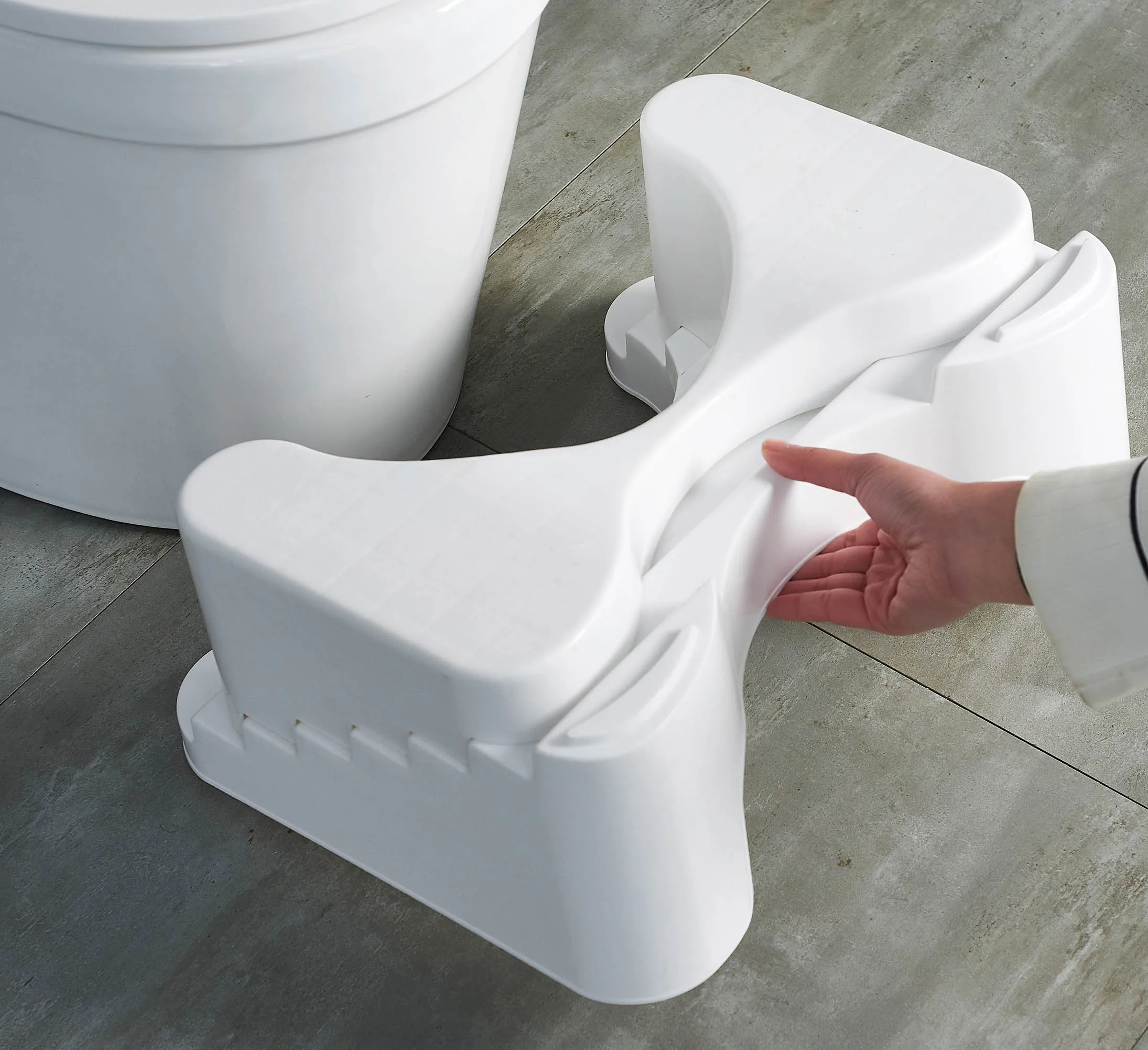 taizhou factory toilet stool plastic toilet squatting stool