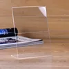Tabletop a4 acrylic sign holder and display stand 8.5 x 11 acrylic sign holder