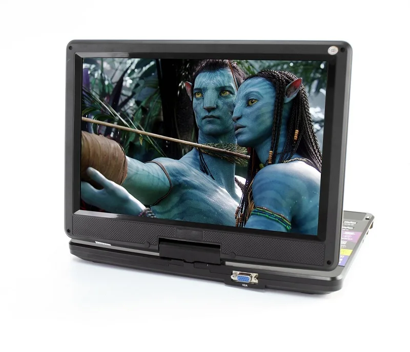 2018 New Product Portable Dvd Player With Digital Tv 14.1'' Home Dvd