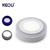 Hot sale best price China multi round 6W double color led panel light