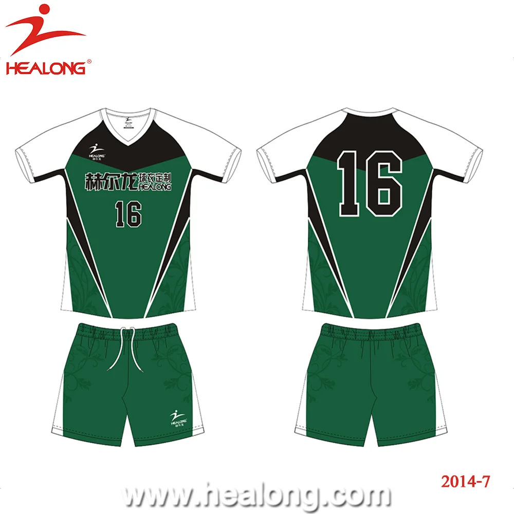 volleyball jersey design green
