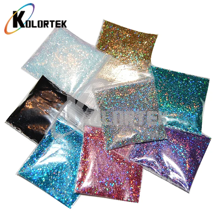 Rainbow Glitter Car Paint Automotive Metal Flakes Paint Powder Coating