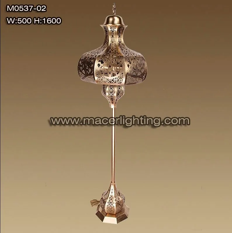 moroccan standing lamp