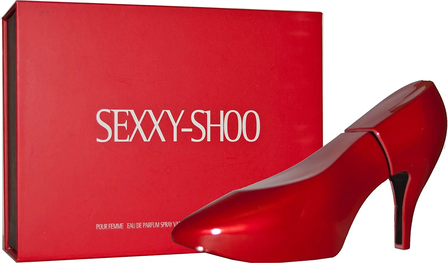 red shoe perfume