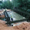 Easy to deploy fabricated bailey bridges CB100, 321 type, steel structure bridge