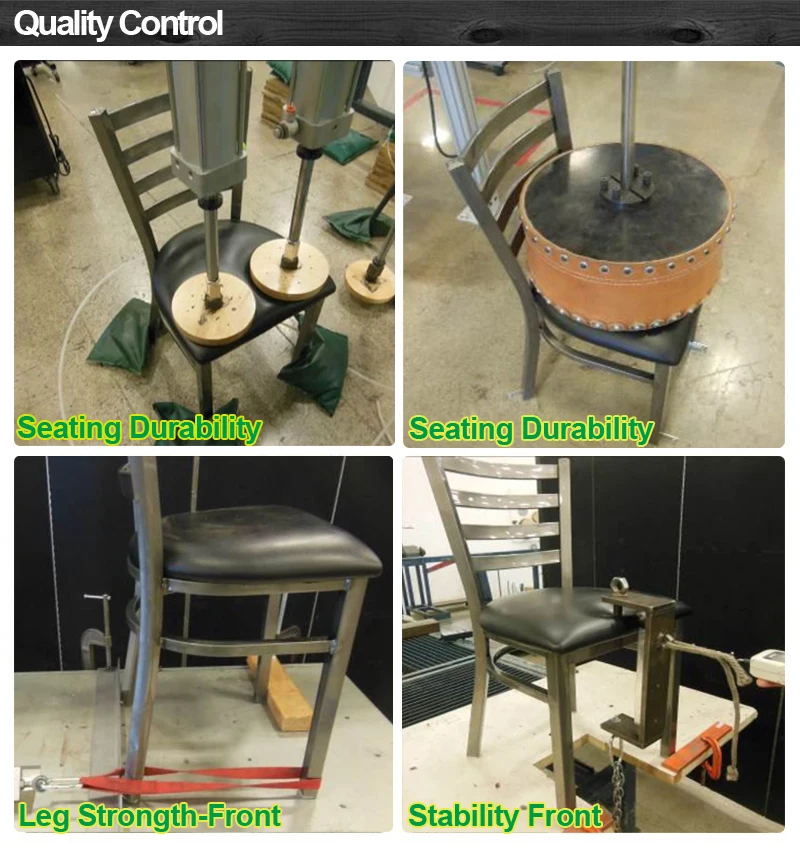 quality control-metal chairs