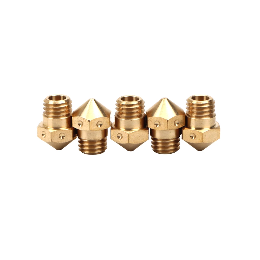 Mk10 Nozzle For Hotend Kit Mk10 Brass Nozzle M7 3d Printer Brass Mk10 Nozzle Mk 3d Printer Parts 2566