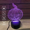 Custom Optical Illusion 3D Creative Deco LED Lamp Night Light