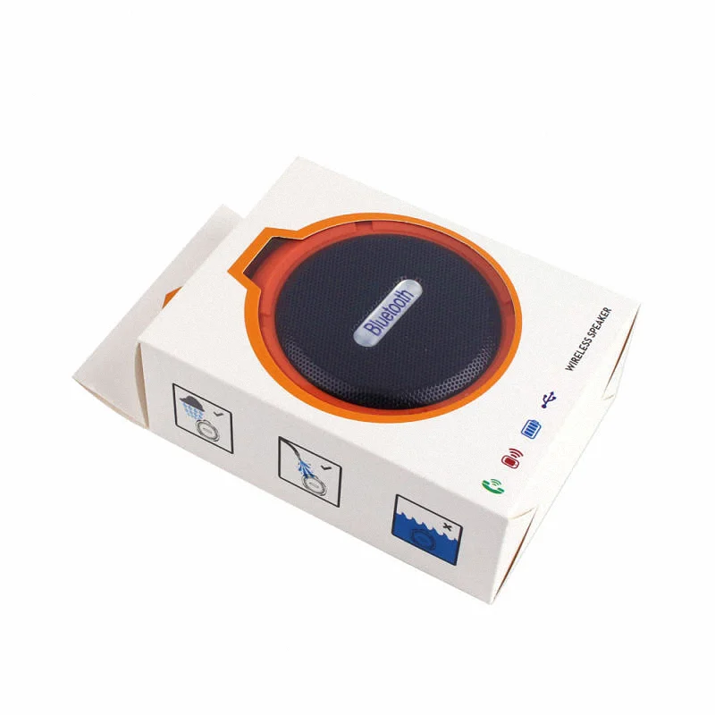 Ekinge C6 Outdoor Sport Portable Shower Wireless Speaker Bluetooth speaker with Suction cup - ANKUX.COM