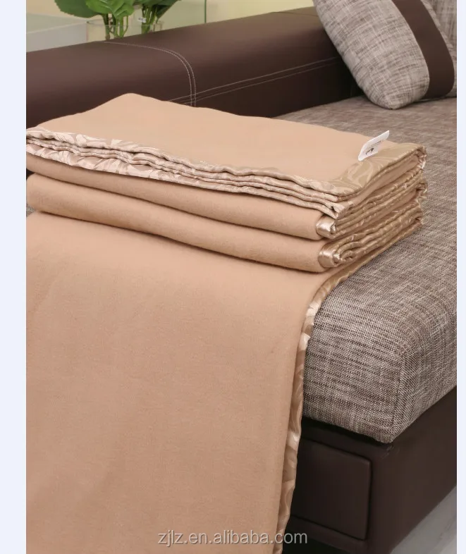 Luxury Satin Border Blanket (Click for colors) main image 1