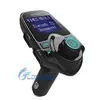 2017 Wireless Multifunctional Bluetooth Handsfree Car Kit/Adapter FM Transmitter/Calling/Mp3 Player, USB Ports for charger