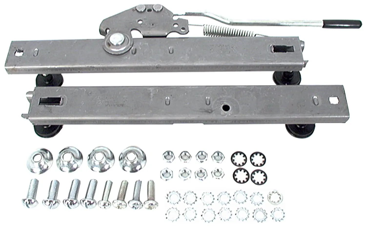 Allstar ALL98100 Seat Mounting Track Assembly Kit with Adjustment Handle