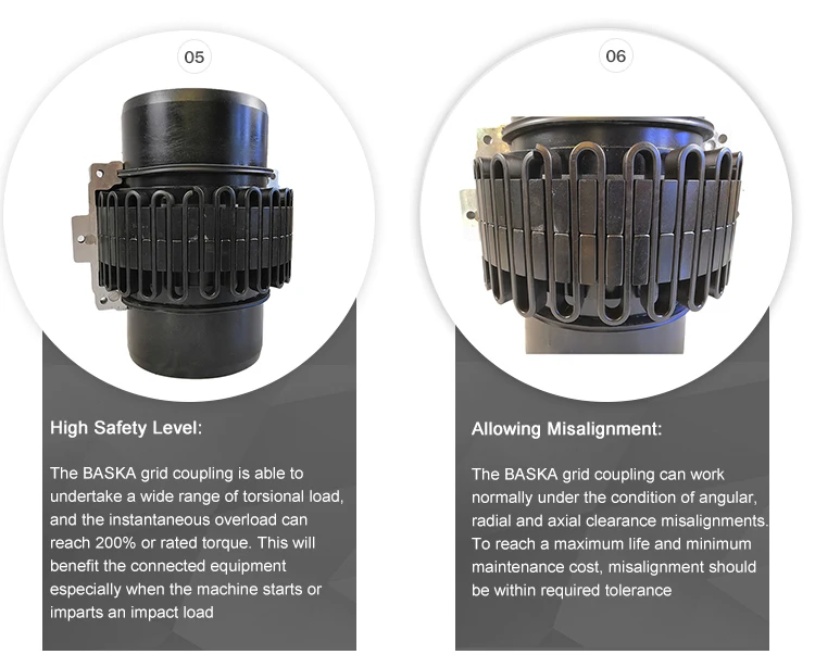 All Purpose Grid Type Flexible Grid Coupling For Energy And Mining