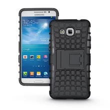 For Samsung Galaxy Grand Prime G530 Kickstand Case Heavy Duty Armor Shockproof Hybird Hard Rugged Rubber Cover G530H G5308W Case