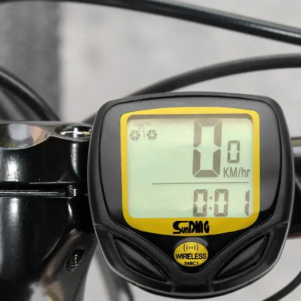 Wireless Bike Bicycle Cycling Sports Computer Odometer Speedometer