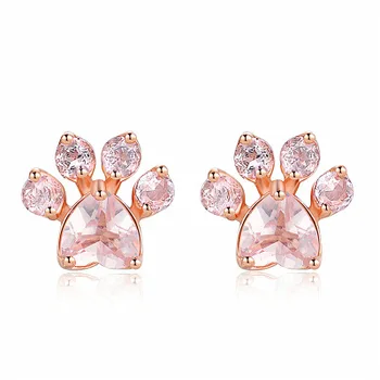 rose gold stud earrings sale