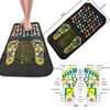 Square Foot Cushion Massager Cobblestone Colored Acupuncture Foot Reflexology