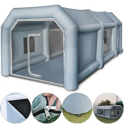 inflatable spray booth