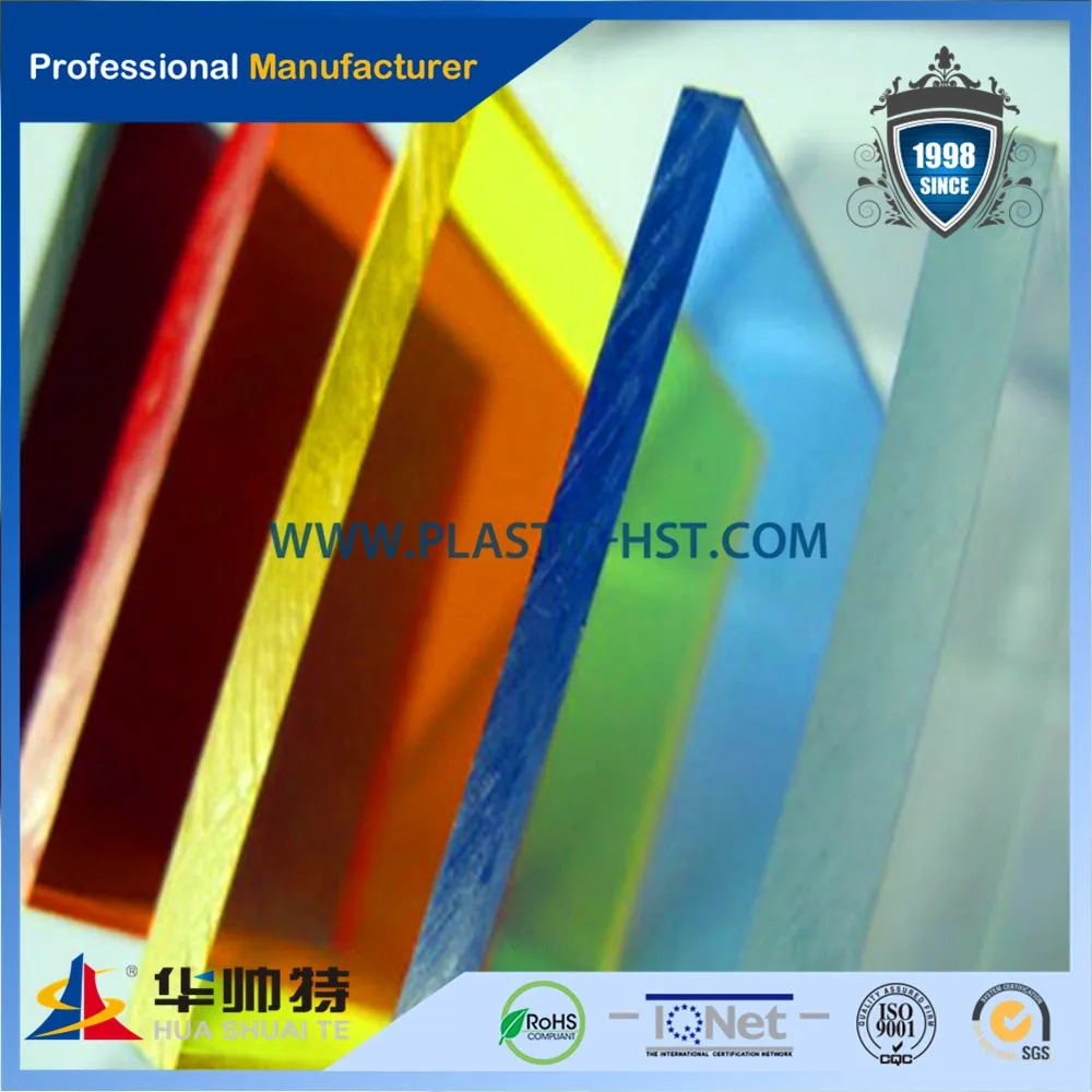 Custom Lucite Pmma Acrylic Plastic Sheet / Pmma Polymer 15 Years