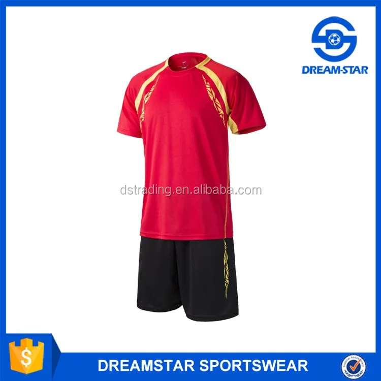 Custom Bulk Popular Men Football Sports Jersey,No Logo Soccer Training
