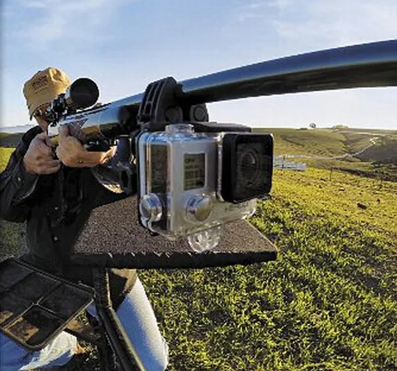 Gopro Universal Sportsman Gun / Fishing Rod / Bow / Arrow Retaining Fixed Clip