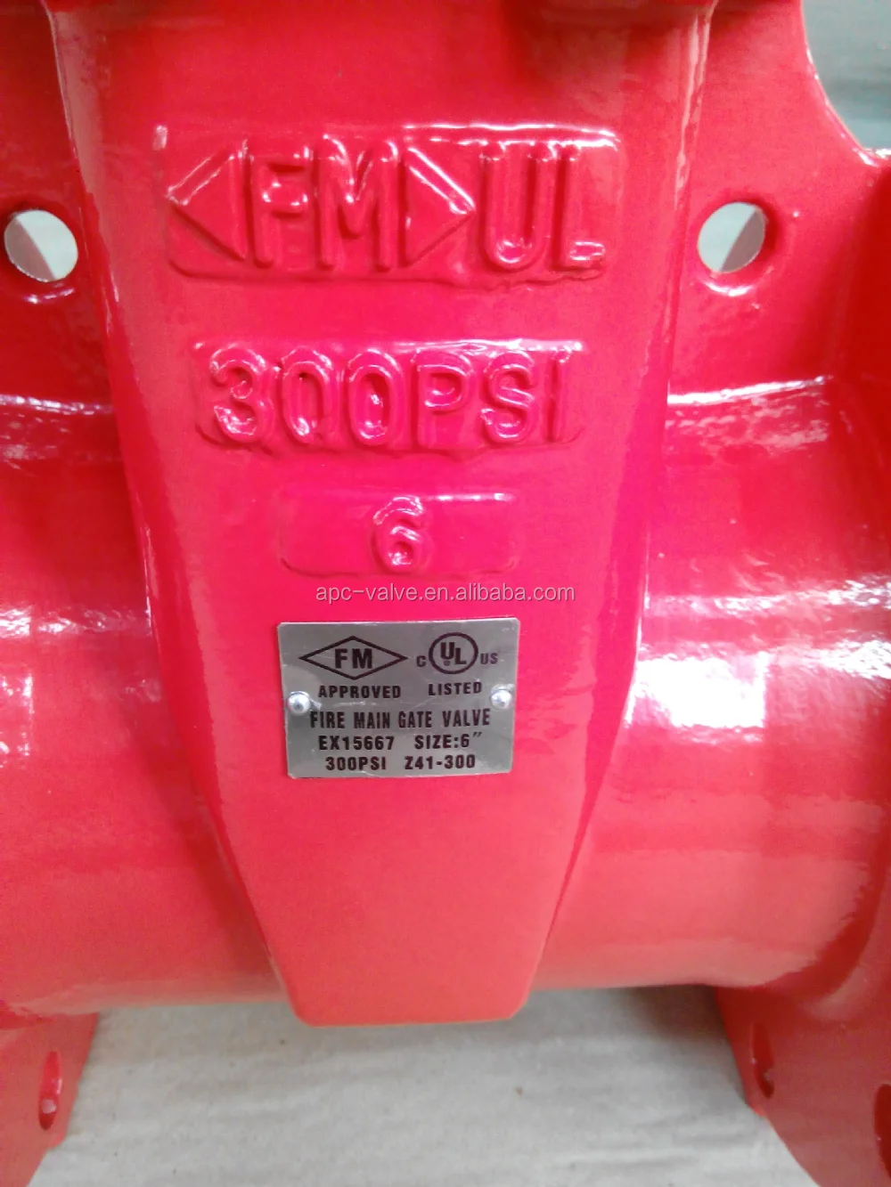 Fm Ul 300psi Os&y Flanged End Gate Valve - Buy Fm Ul Approved Gate