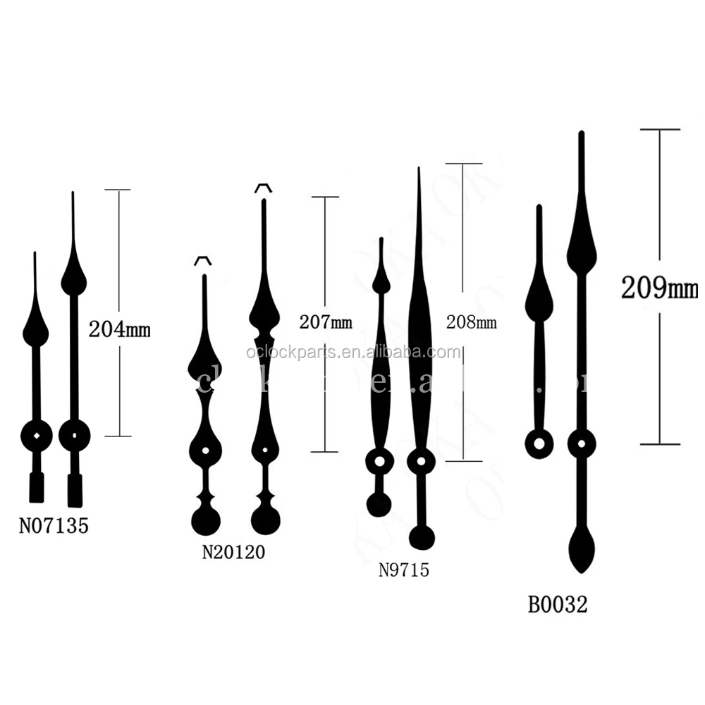 610mm Large Big Clock And Shaft23mm High Torque Clock Movement To Fit