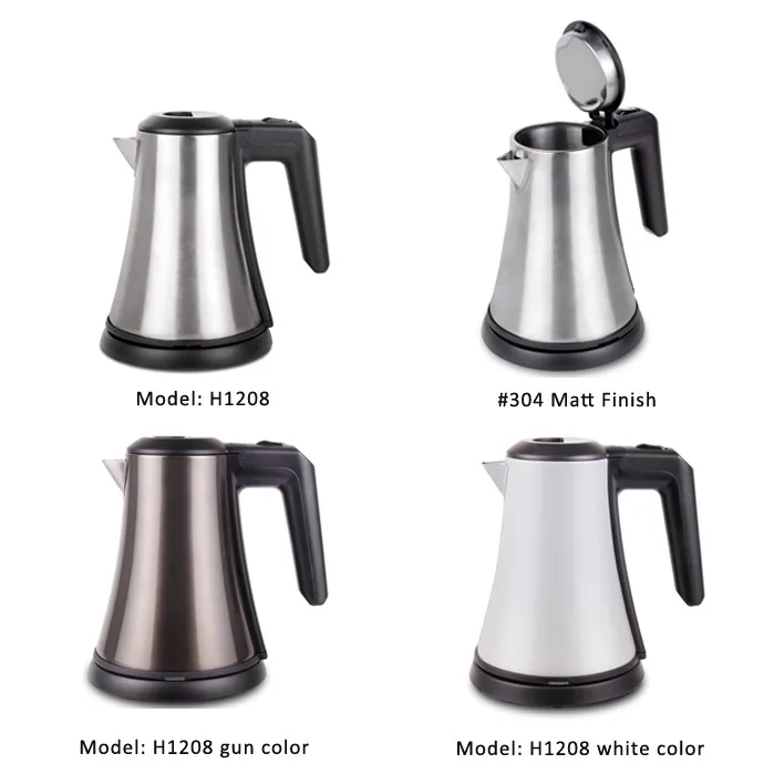 Honeyson Hotel Best Rated Small Electric Kettle With Tray Cordless