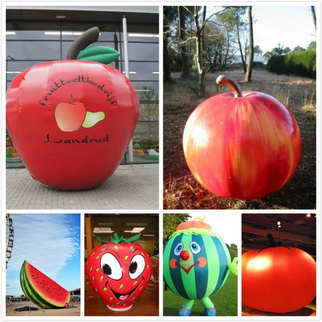 Giant Inflatable Red Apple Balloon For Advertising Decoration Buy