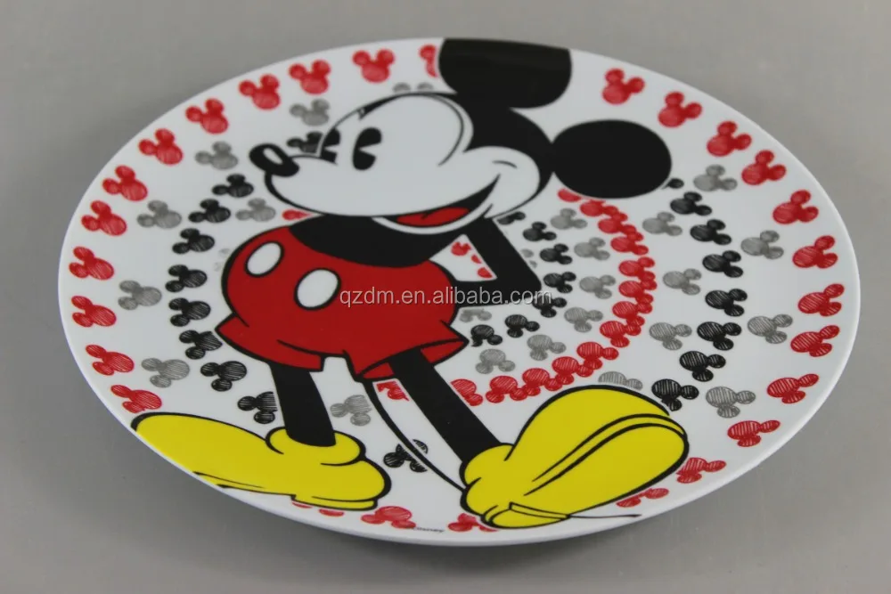 Popular Design Melamine Round Dishes For Kids