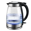 water kettle glass tea kettle with infuser pyrex clear glass electric kettle