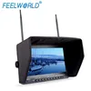 FEELWORLD 10.1" LCD Monitor with Wireless Transmitter Receiver for Aerial Photography
