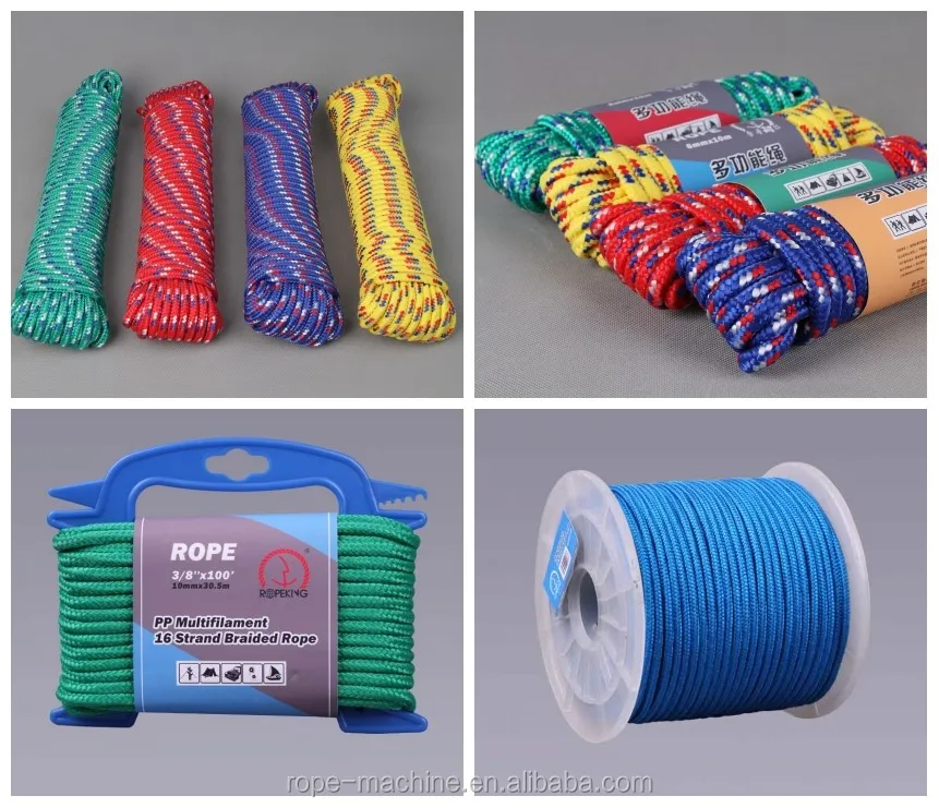 Polyester/pp/nylon Diamond Braided Rope With Pp Core - Buy Braided Rope ...