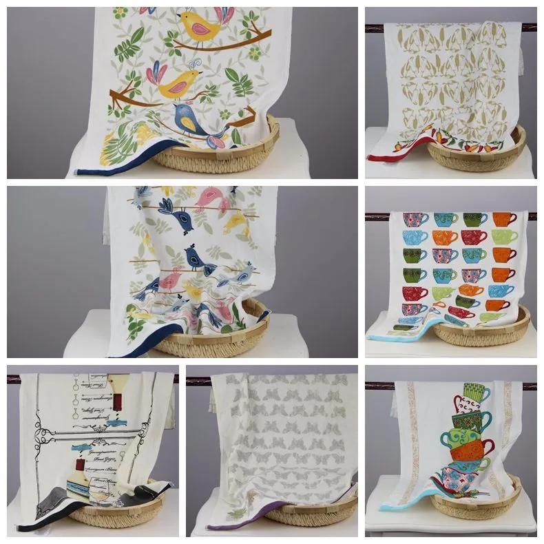 Hot Kitchen Set Of Cotton Towel Cheap Cleaning Custom Terry Cloth