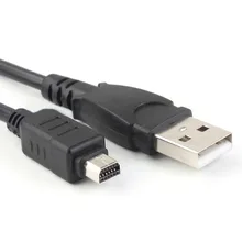12 pin USB camera cable for Olympus