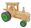 DIY Intelligence Helpful Natural Wooden Toy Tractors,Engineering Vehicle