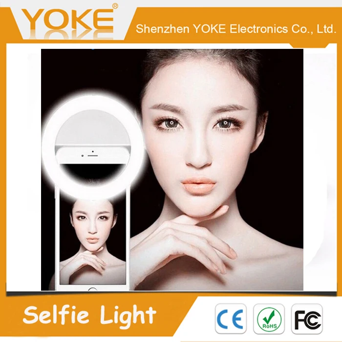 Manufacturer LED Ring Flash Fill Selfie Light Lamp Outdoor Lighting For Mobile Phone