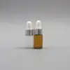 Eco Friendly Natural 1 Gram Small Glass dropper Container