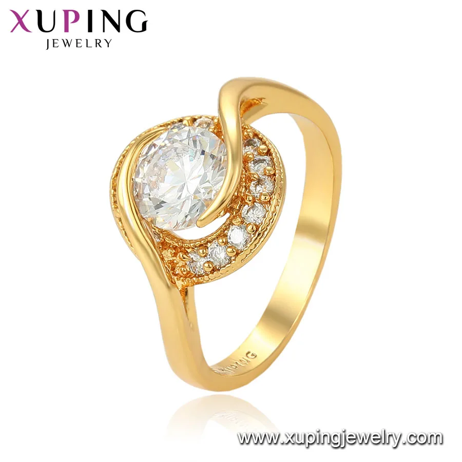 15554 Xuping China 24k Gold Plated Fashion Jewelry Rings For Women ...