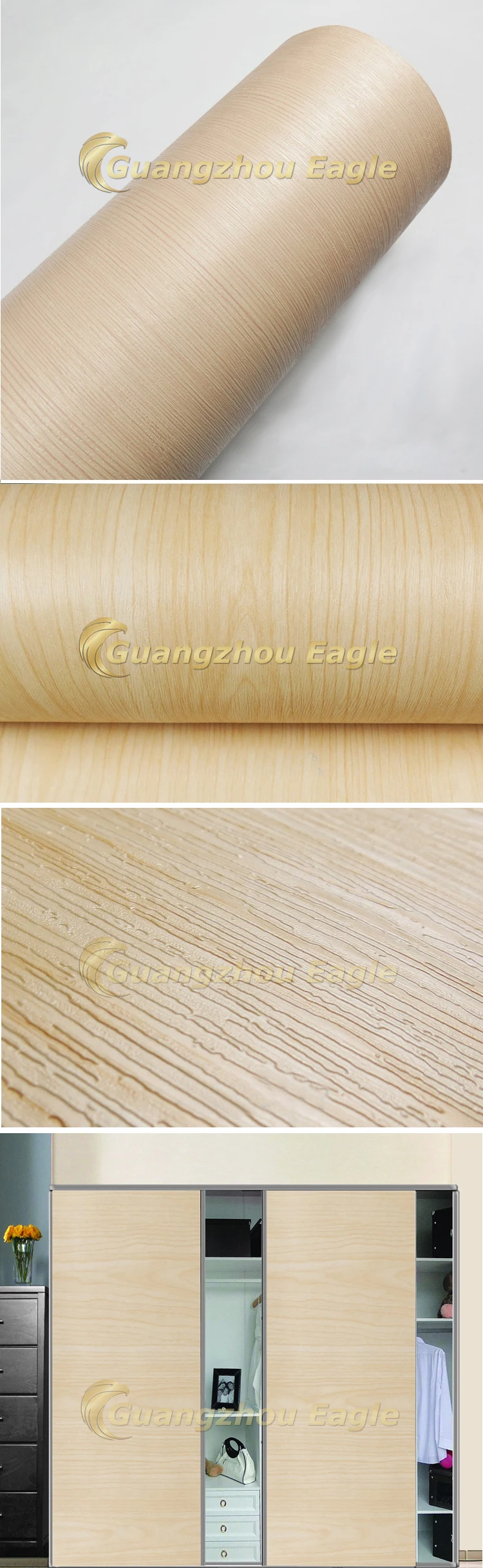 Pvc Wood Grain Self Adhesive Vinyl Film For Furniture,Pvc Self Adhesive Foil As Contact Paper