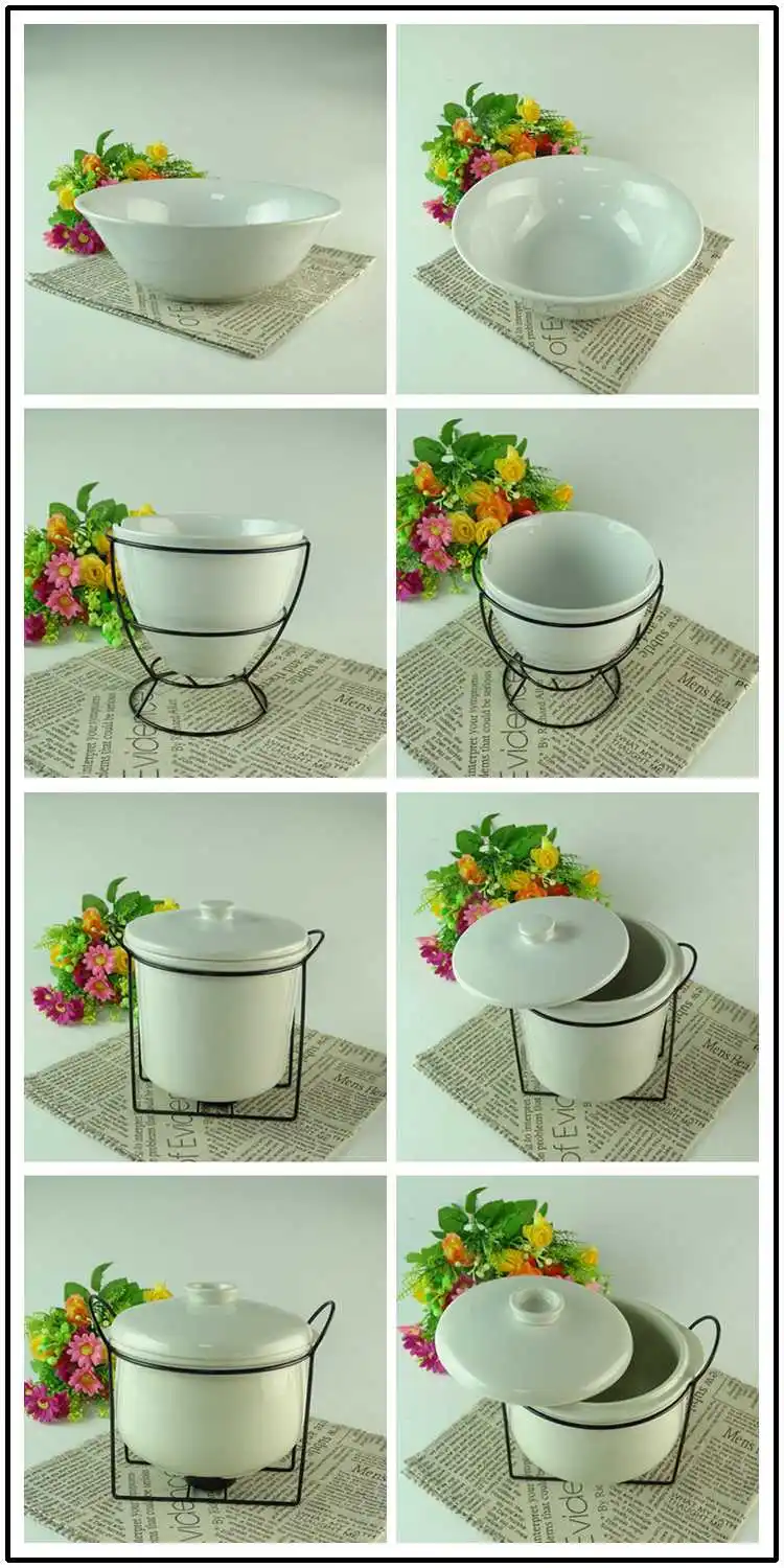 Cheap Price Sanbo Stock Wholesale Dinnerware White Tureen Jar Ceramic