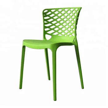 Outdoor Furniture High Back Stacking Plastic Armless Chair For Sale - Buy High Wing Back Chairs ...