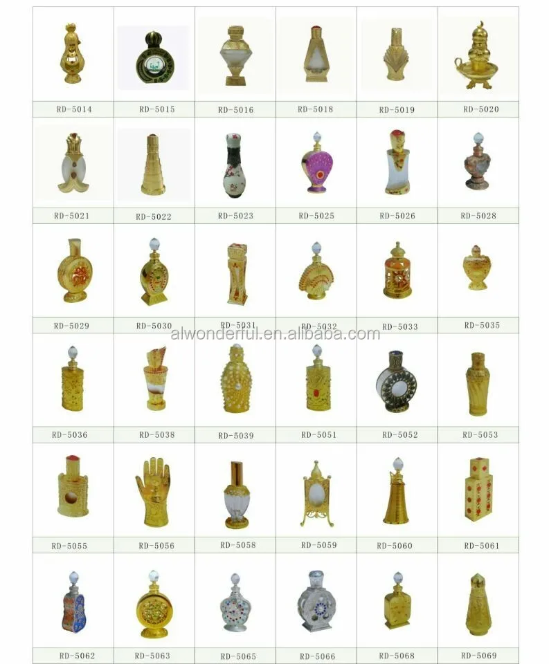 2016 Decorative Metal Perfume Bottle With Colorful Crystal Buy