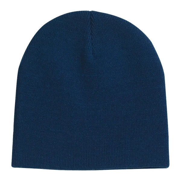 Blank Soft High Quality Acrylic Winter Knitting Beanie Hat Without Cuff ...