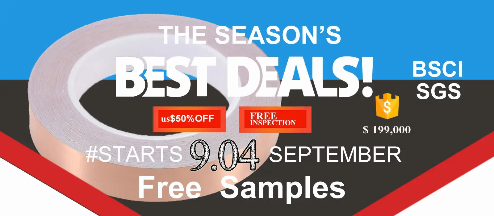 eonbon free samples self adhesive singled / double sided