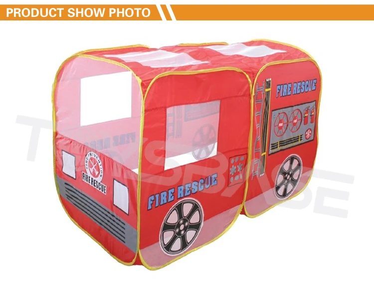 fire engine play tent