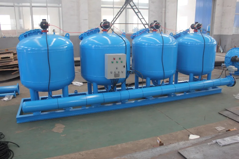 Central Air Conditioner Water Treatment Automatic Backwash Rapid Sand