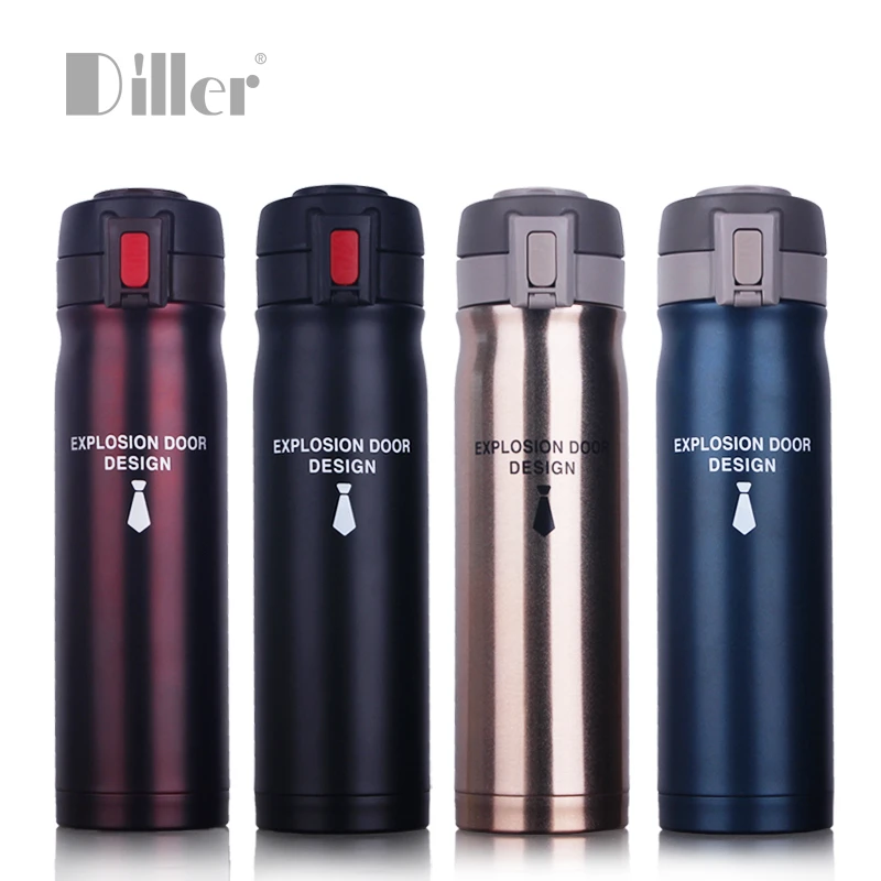 500ml Luxury Thermos Hot Water Bottle Simple Design – Aircorpcafe