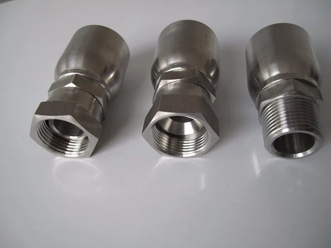 Stainless Steel 316 Reusable Swivel Reusable Hydraulic Hose Fittings
